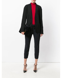 Dsquared2 Ruffle Trimmed Cropped Trousers
