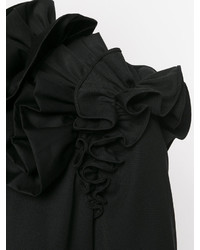 Lanvin Asymmetric Ruffle Dress