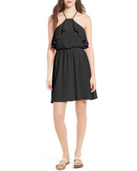 Lush Ruffle Blouson Dress