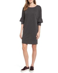 Bobeau Ruffle Sleeve Tunic Dress