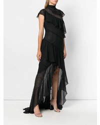 Philosophy di Lorenzo Serafini Asymmetrical Ruffle Embellished Dress