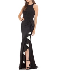 Carmen Marc Valvo Infusion Car Marc Valvo Couture Infusion Ruffle Gown