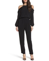 Fraiche by J Cold Shoulder Halter Jumpsuit Cold Shoulder Cutouts Trimmed With Ruffles Update A Blouson Jumpsuit Cold Shoulder Cutouts Trimmed With Ruffles Update A Blouson Jumpsuit Cold Shoulder Cutouts Trimmed With Ruffles Update A Blouson Jumpsuit Cold Shoulder Cut