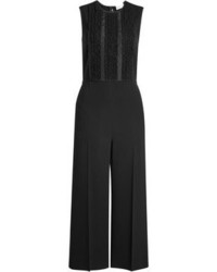 RED Valentino Crepe Jumpsuit With Ruffled Panels
