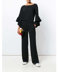 P.A.R.O.S.H. Frill Sleeve Jumpsuit