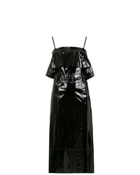Nk Patent Leather Midi Dress
