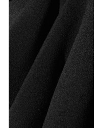 Ellery Precocious Off The Shoulder Ruffled Crepe Midi Dress Black