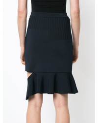 Gloria Coelho Ruffled Midi Skirt