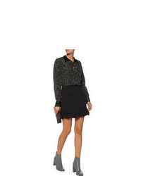 Stella McCartney Irina Ruffled Crepe Mini Skirt