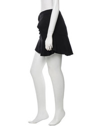 Balenciaga Ruffle Trimmed Mini Skirt