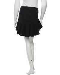 Balenciaga Ruffle Trimmed Mini Skirt