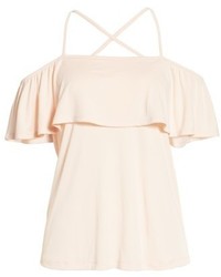 Chelsea28 Off The Shoulder Ruffle Top