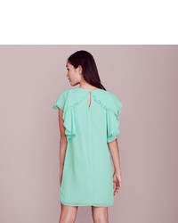 Lauren Conrad Lc Dress Up Shop Collection Ruffle Shift Dress
