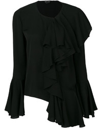 Tom Ford Georgette Ruffle Blouse