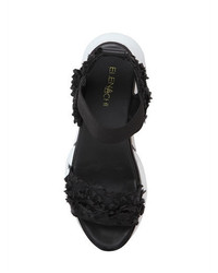 Elena Iachi 60mm Platform Sandals W Flowers