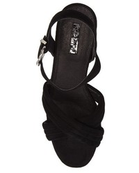 Topshop Ankle Strap Platform Sandal