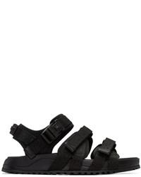 Versace Black Hiking Sandals