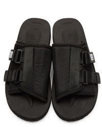 Suicoke Black Kaw Sandals