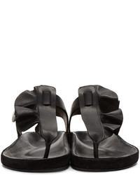 Isabel Marant Black Leakey Sandals