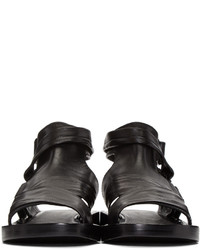 3.1 Phillip Lim Black Nagano Winter Sandals