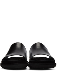 Ann Demeulemeester Black Slide Sandals