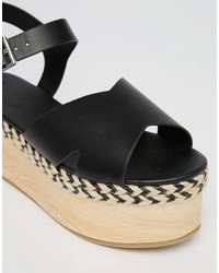 Asos Collection Toffee Flatform Sandals