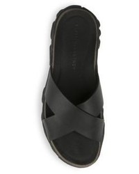 Stella McCartney Crisscross Strap Slide Sandals