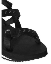 DSQUARED2 Spiked Nylon Webbing Sandals