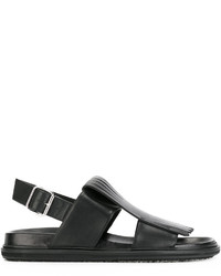 Marni Fringe Front Sandals