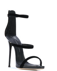 Giuseppe Zanotti Design Harmony Velvet Sandals