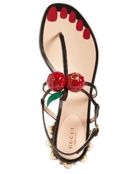 Gucci Hatsumomo Cherry Sandal