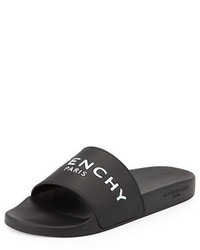 Givenchy Logo Pool Slide Sandals