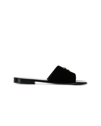 Giuseppe Zanotti Design Logo Slip On Sandals