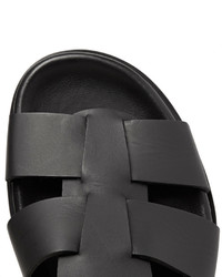 Lanvin Matte Leather Sandals