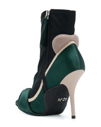 N°21 N21 Abstract Bow Ankle Boots