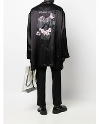 Comme Des Garcons Homme Plus Comme Des Garons Homme Plus Floral Print Satin Finish Blazer