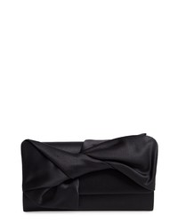 Nordstrom Bow Flap Satin Clutch