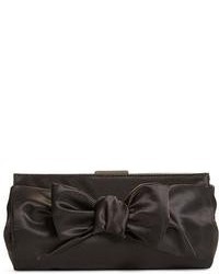 Brooks Brothers Satin Bow Clutch