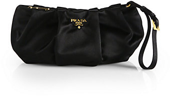 Prada Satin Wristlet | Where to buy \u0026amp; how to wear
