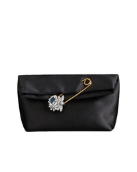 Burberry The Small Pin Clutch In Satin