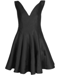 Boohoo Boutique Claire Sateen Fit Flare Dress