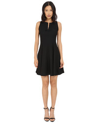 Kate Spade New York Satin Crepe Fit And Flare Dress