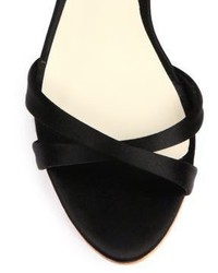 Sophia Webster Micah Embellished Satin Leather Sandals