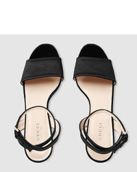 Gucci Satin Platform Sandal