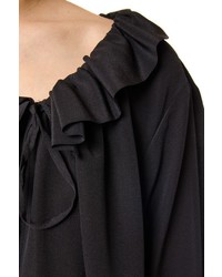 Stella McCartney Silk Blouse With Ruffle Detail