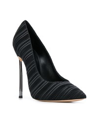 Casadei Pleated Pointed Pumps