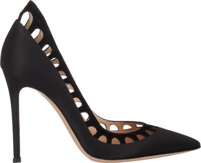 gianvito rossi satin pumps