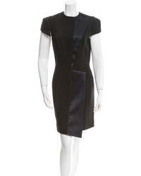 Alexandre Vauthier Satin Accented Sheath Dress W Tags
