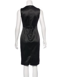 Dolce & Gabbana Satin Sheath Dress