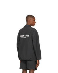 Essentials Black Souvenir Jacket